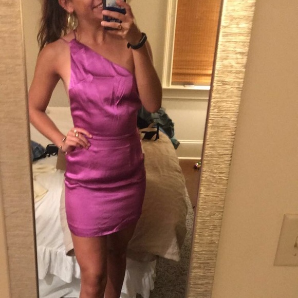 purple hours cocktail dress - Picture 3 of 3